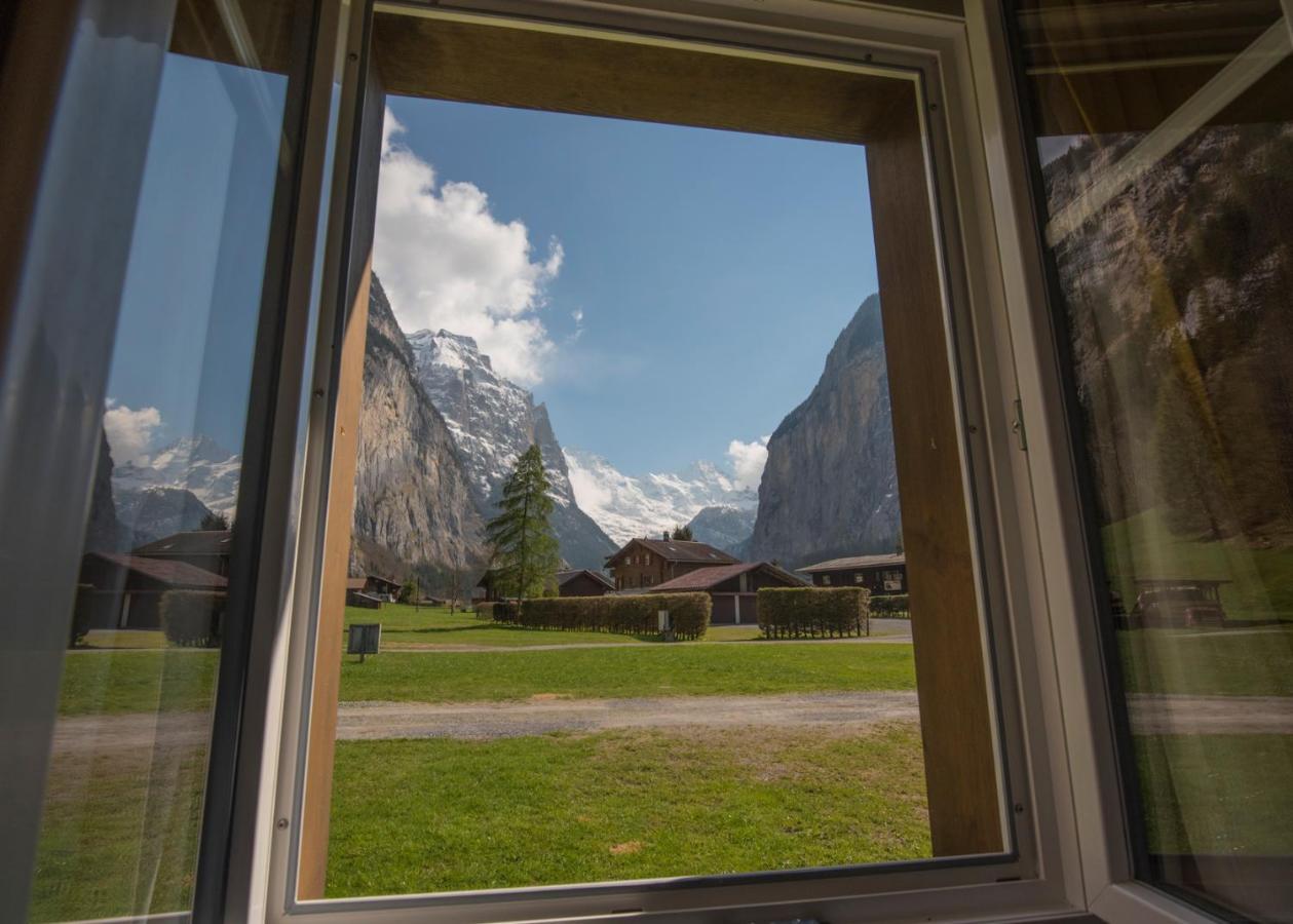 Schutzenbach Backpackers For Adults 18-35 Vandrerhjem Lauterbrunnen Eksteriør bilde